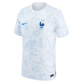Koszulka Francja Wyjazdowe Stroje Piłkarskie World Cup 2022 Krótki Rękaw